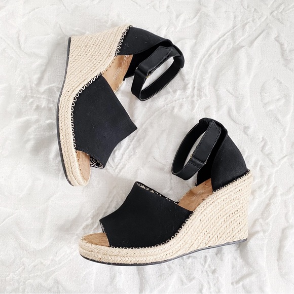 TOMS Marisol Espadrille Wedge Sandal Size 11